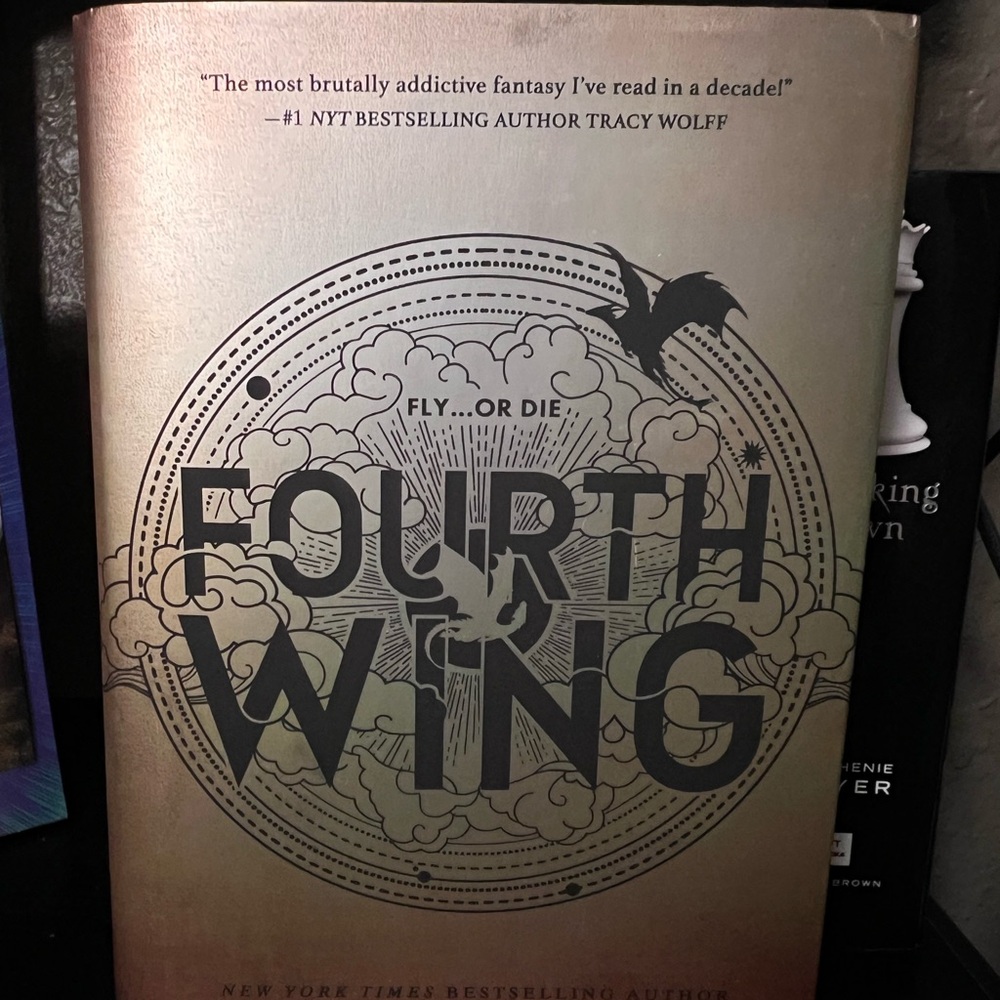 Fourth Wing Hardcover Book